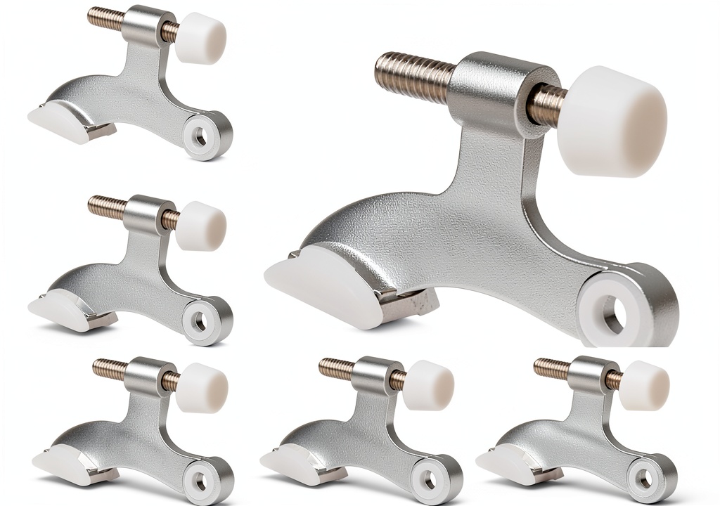 Kovosch door stop in satin nickel color