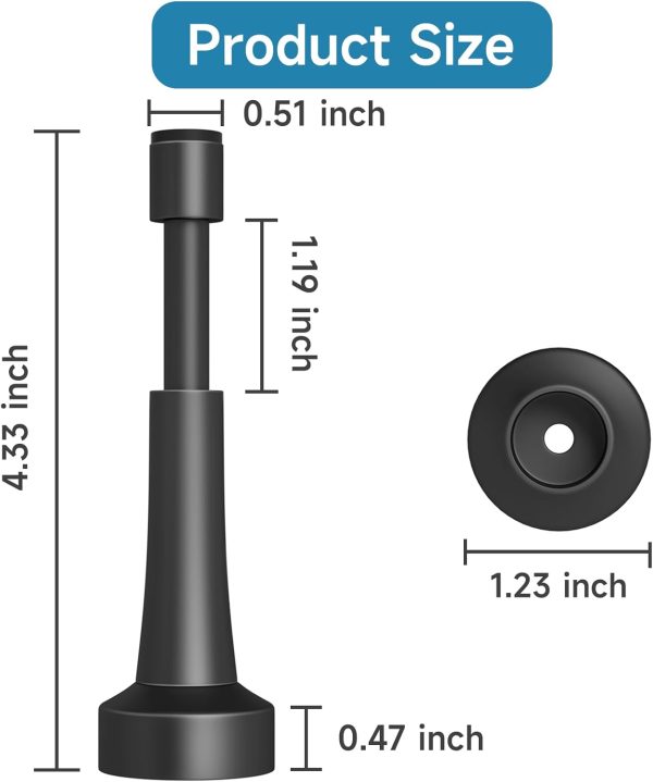 Brieieziy Door Stopper Aluminum Modern Design-2