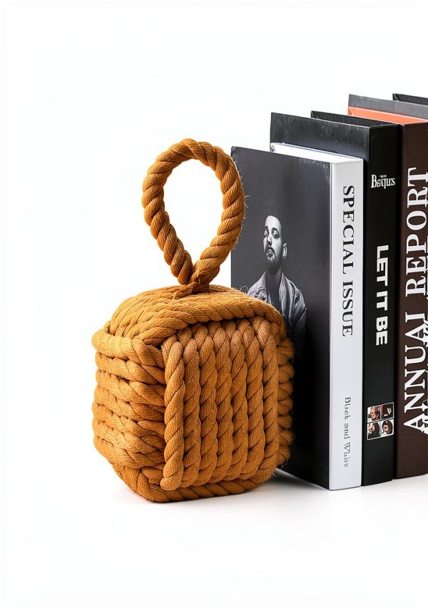 Door Stopper Optish Cotton Rope Weighted Door Stop-6