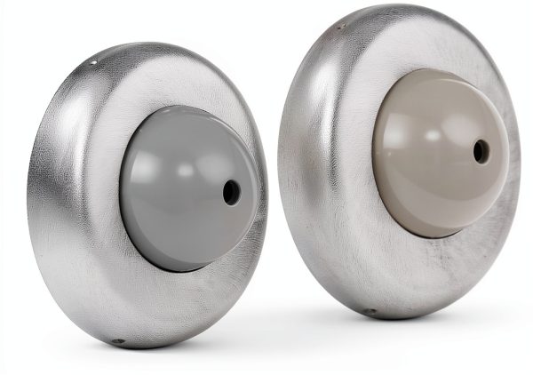 Door Stop KOVOSCH Wall Protector Satin Nickel-0