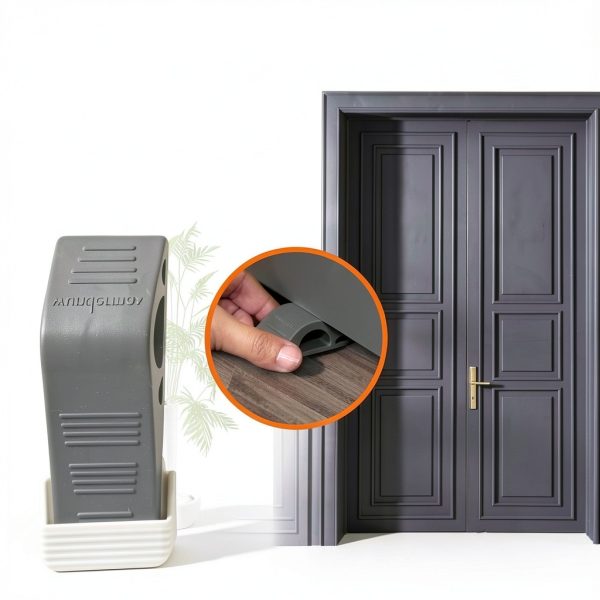 Wundermax Door Stopper Gray 3 Pack Office Product-6