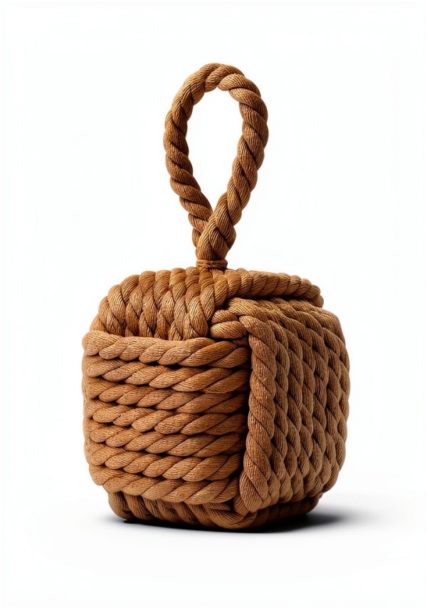 Door Stopper Optish Cotton Rope Weighted Door Stop-1