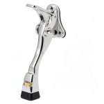 Silver Adjustable Door Stopper by ENYZTBI Office-0