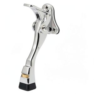 Silver Adjustable Door Stopper by ENYZTBI Office-0