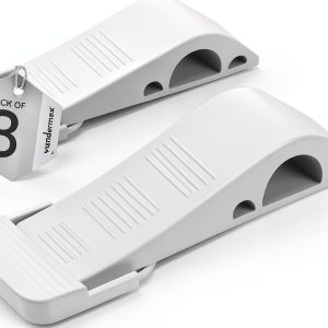 Wundermax Door Stopper Gray 3 Pack Office Product-0