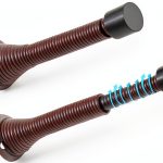 HOMOTEK Telescoping Spring Door Stopper 10 Pack Bronze Finish-0