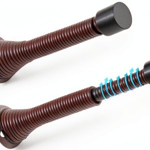 HOMOTEK Telescoping Spring Door Stopper 10 Pack Bronze Finish-0