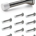 Ravinte Door Stop Spring Door Stop Satin Nickel 12 Piece Set-0