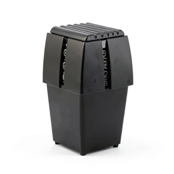 Door Stop BHYTAKI Duty Under‑Door Rubber Stainless Steel Black DF-5