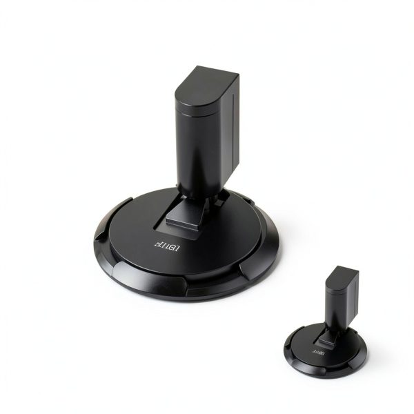 Door Stop XUFU metal Mechanical Locking Door Holder Matte Black-1