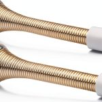 Spring Door Stop KOVOSCH Satin Nickel Wall Mount 2 Pack-0