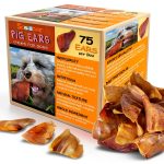 Scoochie Pet Brazilian Pig Ears All-Natural Chews 75 Count-0