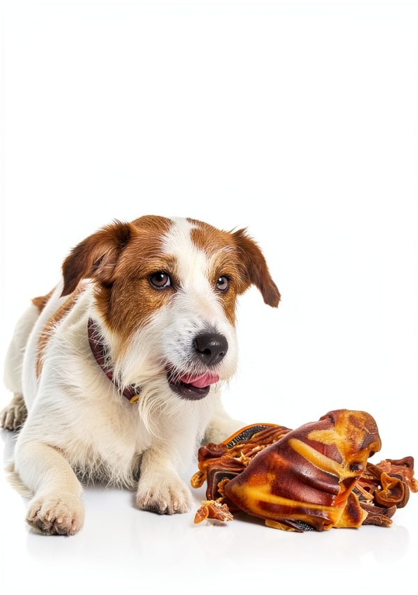 Whole Pig Ears Large 12 Pack Fetcheroni Dog Chews All Natural-4