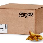 Natural Pig Ear Strips 10lb Box Norpur Oven Baked Hormone Free-0