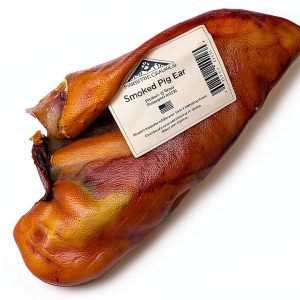 Smoked Pig Ear by Pawsitive Cravings Long Lasting Digestible Dog Treat-0