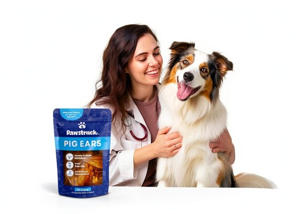 Pawstruck Natural Slow Roasted Pig Ears for Dogs 10 Count Dental Chew-5