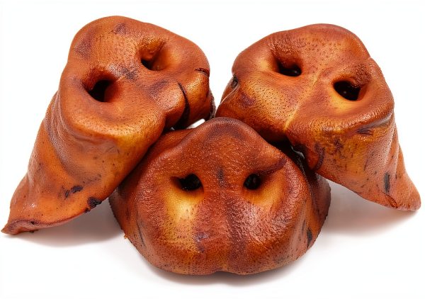 Pig Snouts for Dogs 4-Pack 100% Natural Thick Pork Chews by SuperCan-2