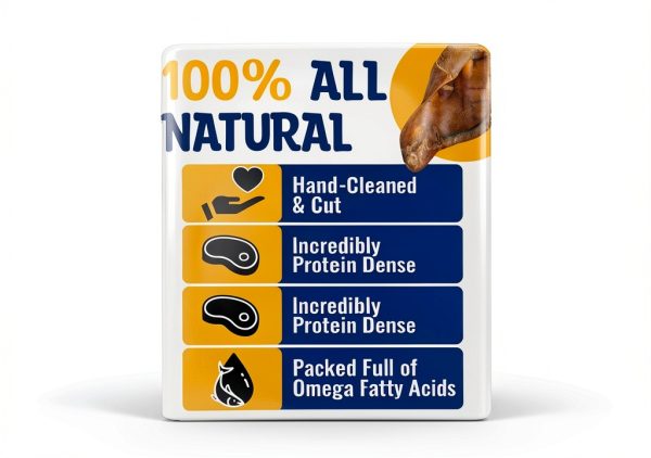 Paw & Pantry Thick Cut Whole Pig Ears for Dogs 20 Pack 5-6 Inch-5