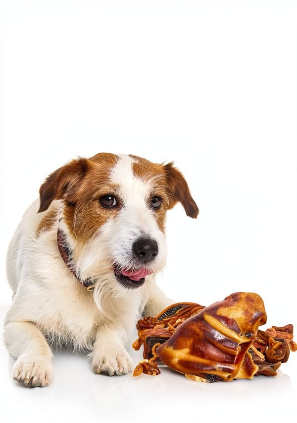 Whole Pig Ears Large French Bulldogs 26 Pack Fetcheroni Dog Chews-4