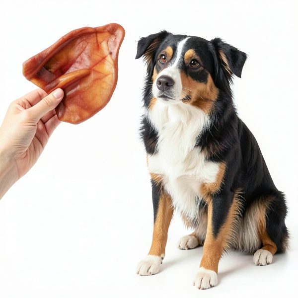 Natural Jumbo Pig Ear Dog Chews Ol Roy 10 Count Smoked Flavor-1