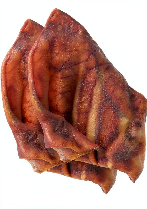 Natural Whole Pig Ear Dog Treat - 12 Pack by Woofy Bites-7