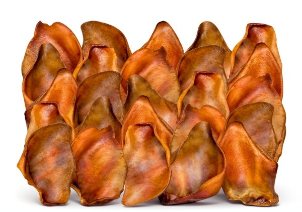 Whole Pig Ears Large Dog 25 Pack Long‑Lasting Natural Chews-5