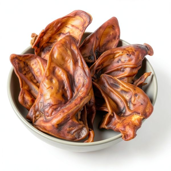 Natural Jumbo Pig Ear Dog Chews Ol Roy 10 Count Smoked Flavor-2
