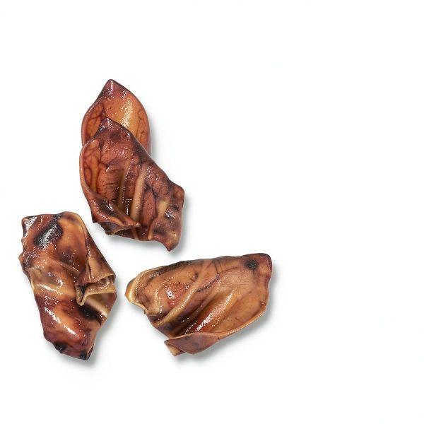 Natural Whole Pig Ear Dog Treat - 12 Pack by Woofy Bites-4