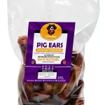 Natural Whole Pig Ear Dog Treat - 12 Pack by Woofy Bites-0