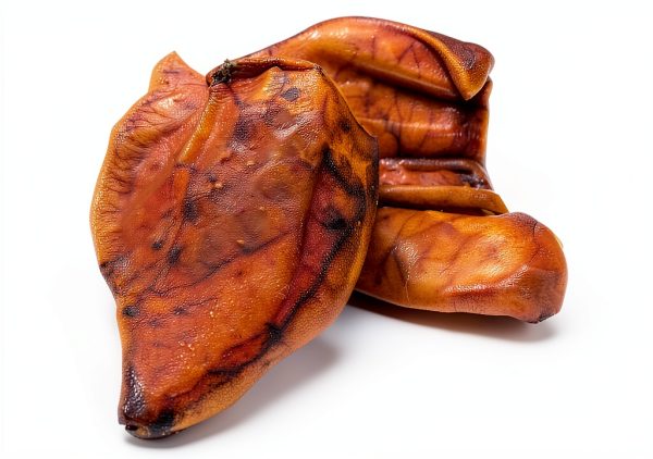 EcoKind Healthy Pig Ears 10 Ears High Protein Rawhide Free Chews-8