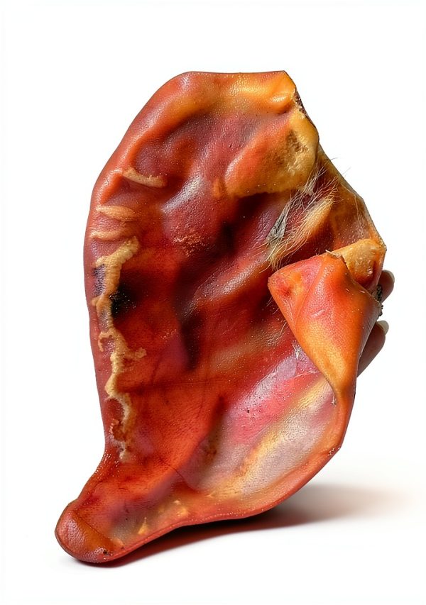 All Natural Jumbo Whole Pig Ears for Dogs Pets Plus Natural 50 Pack-1