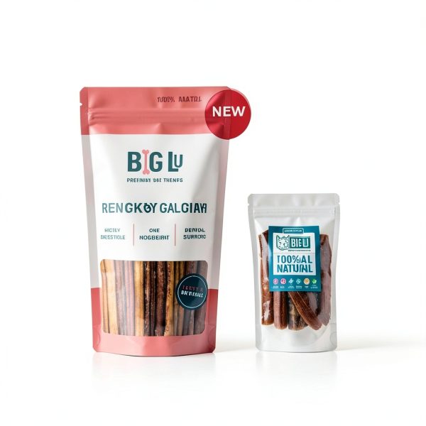 Whole Pig Ears for Dogs Big Lu 6 Count Single Ingredient Treats-6