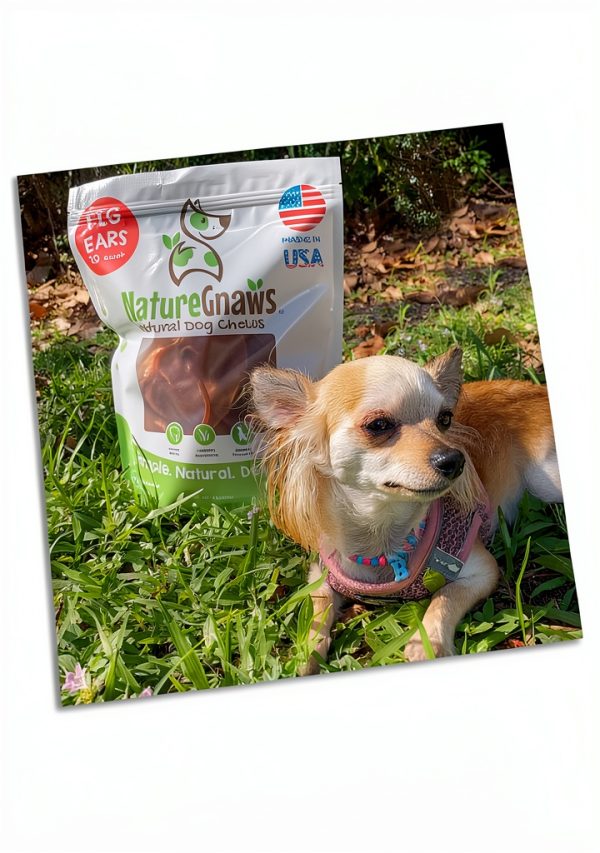 Nature Gnaws USA Pig Ears for Dogs - Long‑Lasting Chew, 10 Count-6