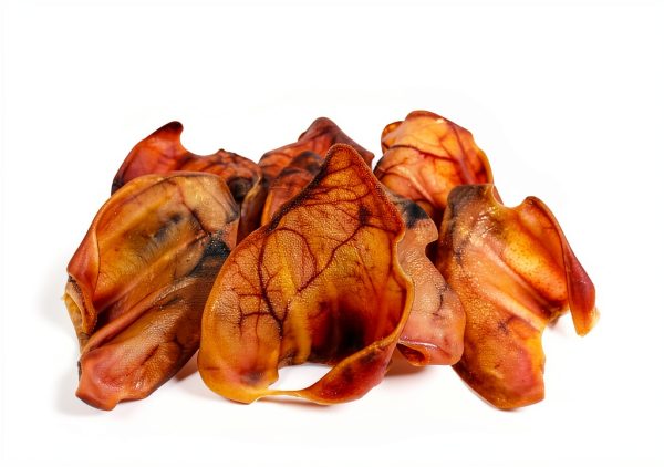 Whole Pig Ears for Dogs Big Lu 6 Count Single Ingredient Treats-5